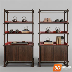 Decorative cabinet Skp Files